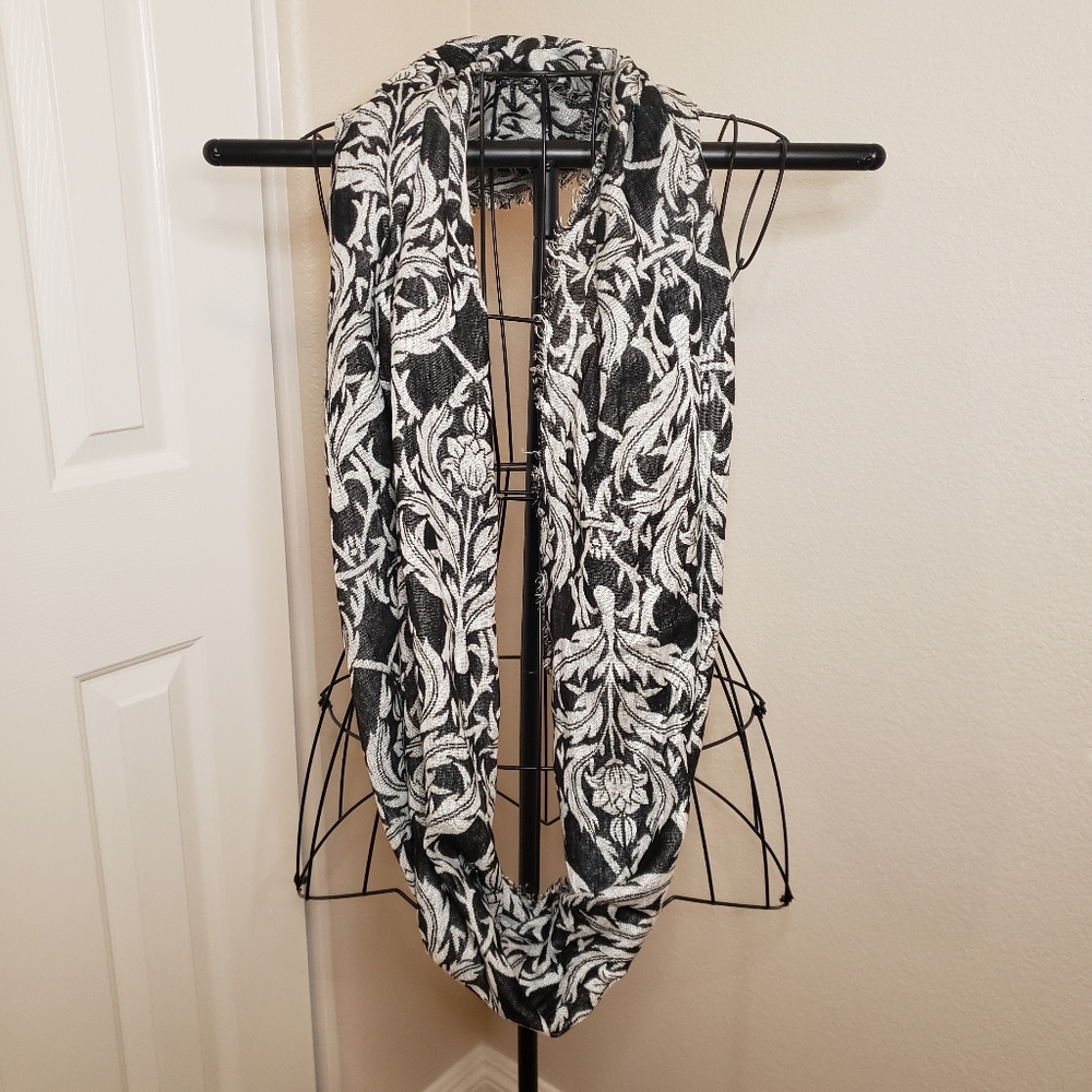 Vintage Reversible Infinity Scarf